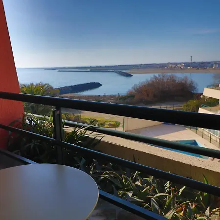 Appartement Climatise 2 Pieces Avec Loggia Et Vue Plage A Sete - 4 Pers - Fr-1-472A-248 Daire